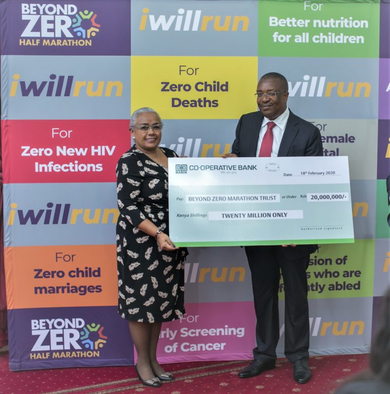 Co-op Bank boosts Beyond Zero initiative with Sh. 20 million donation