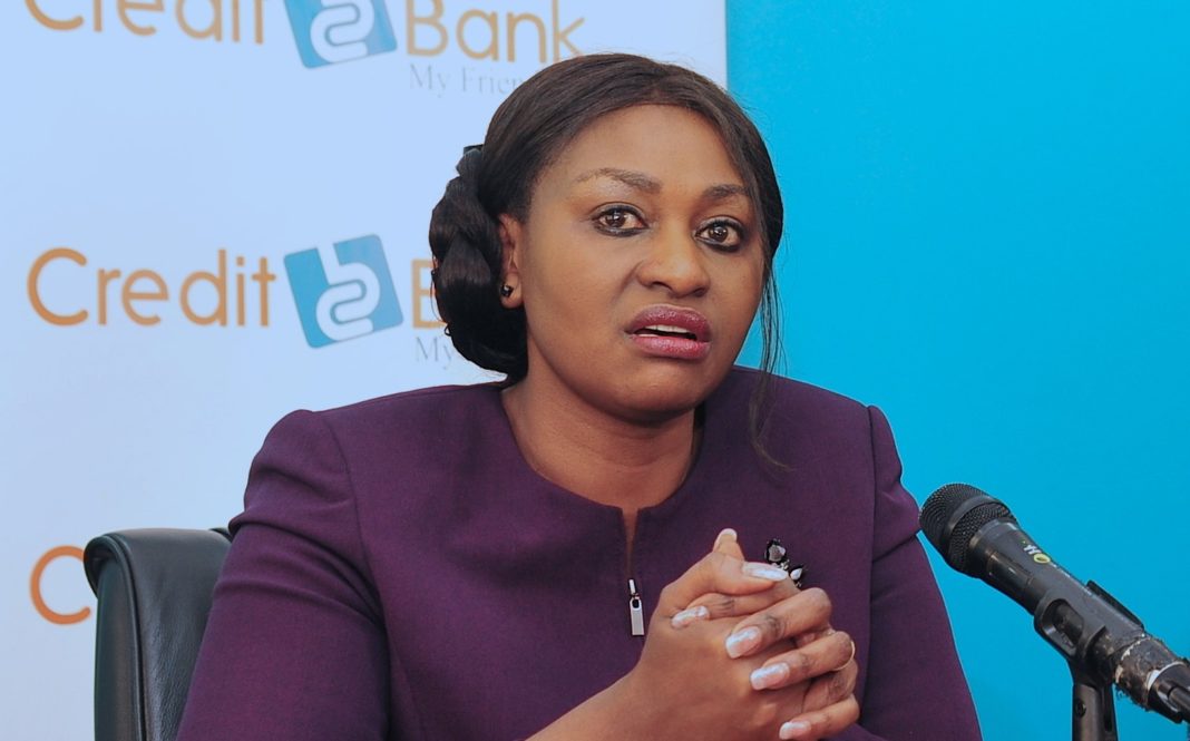 Betty Korir, CEO Credit Bank Credit Bank PLC Donates - Bizna
