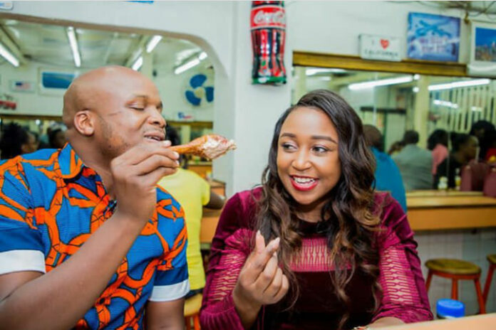 Betty Kyalo and Jalang'o