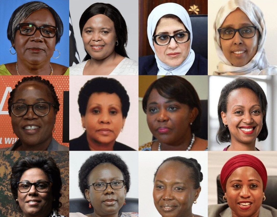 Women Health Ministers in Africa