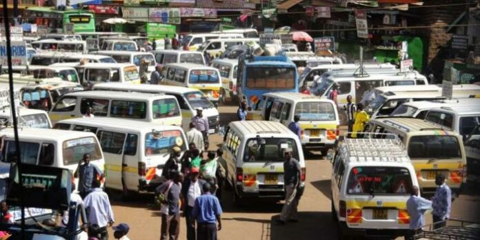 Matatus in Kenya