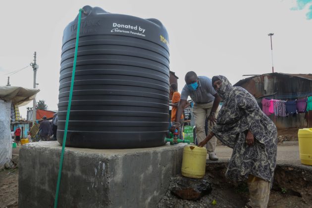 Safaricom Foundation Funds Water Projects in Nairobi Settlements