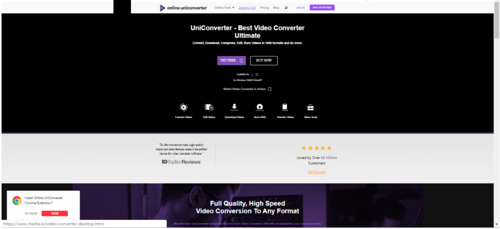 How to use online video converter