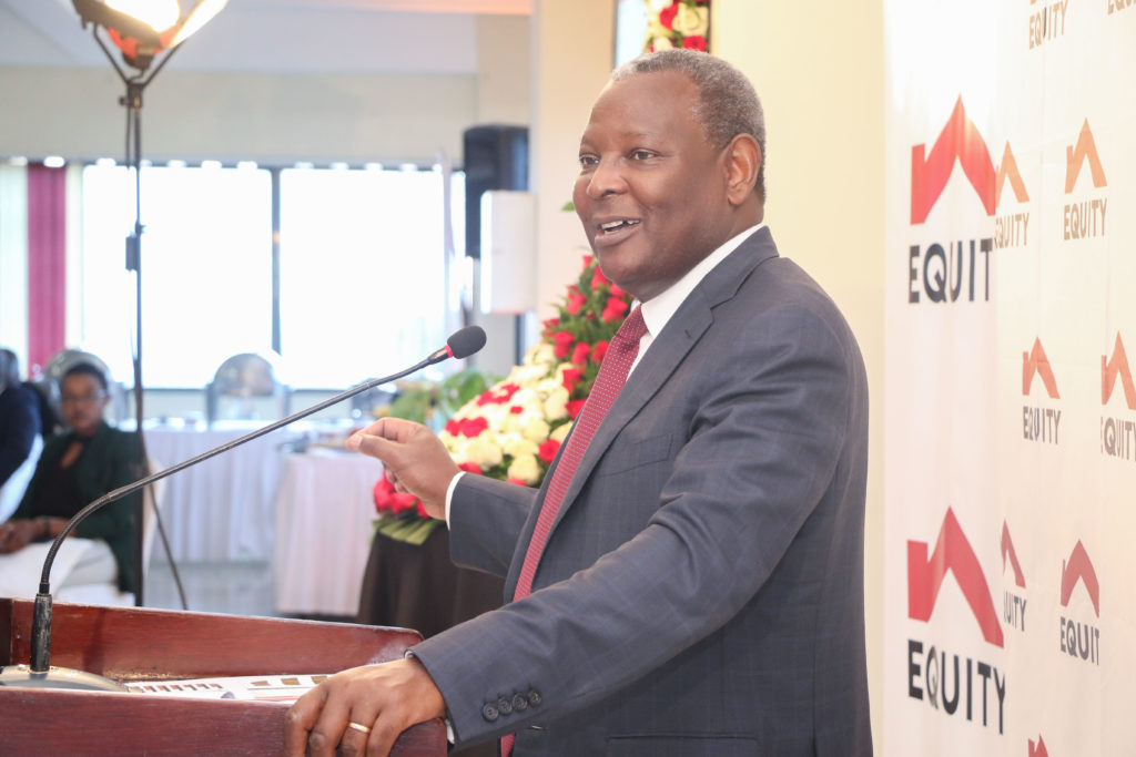 Dr. James Mwangi, Group MD & CEO of Equity Group Holdings Plc; Executive Chairman, Equity Group Foundation - Bizna Kenya