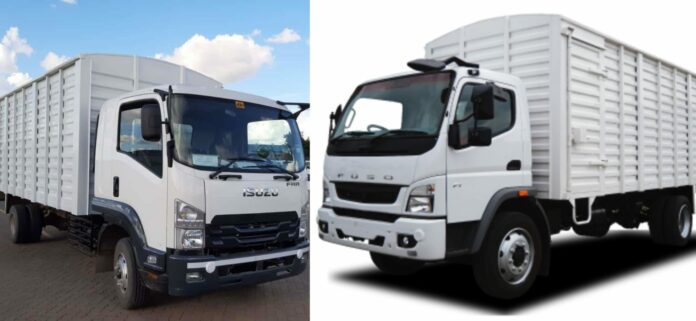 Isuzu FRR 90 vs Fuso Fi