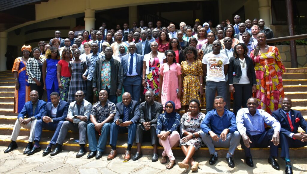 Participants at the launch ceremony of the inaugural cohort of the One Planet Fellowship held in Nairobi Kenya in September 2019 - Bizna Kenya