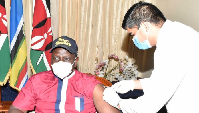 Dp Ruto Vaccinated