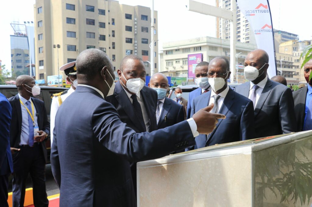 President Uhuru Kenyatta unveils EquityBCDC - Bizna Kenya