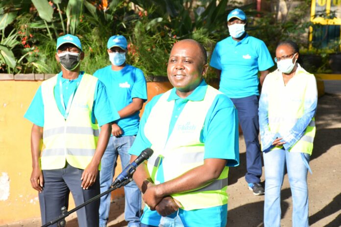 Telkom Kenya CEO Mugo Kibati during the launch at Telkom Plaza,Nairobi - Bizna Kenya