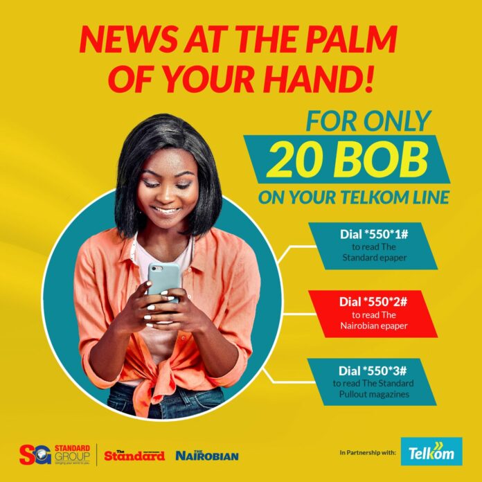 Telkom, Standard partner in digital newspaper drive - Bizna Kenya