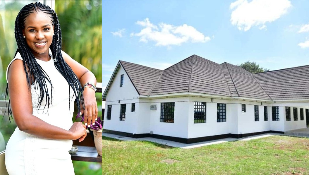 Photos: Kenyan engineer gifts parents with a mansion for good upbringing