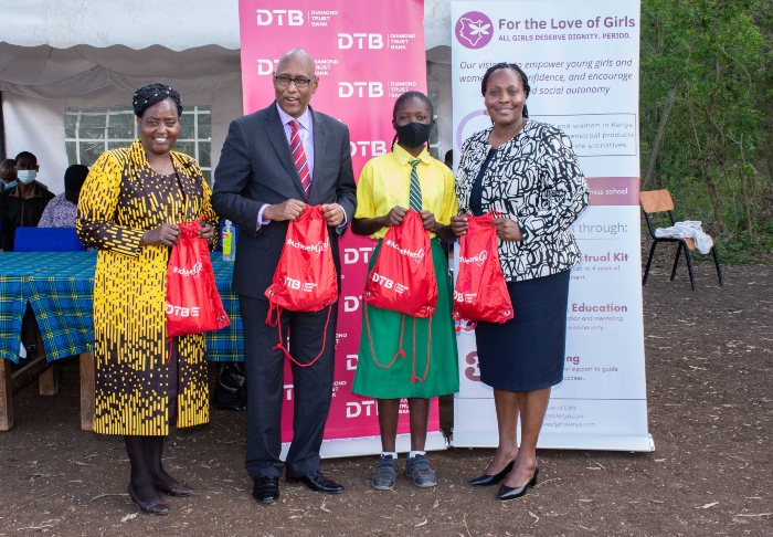 DTB Works with Partners to Promote Menstrual Health in Schools