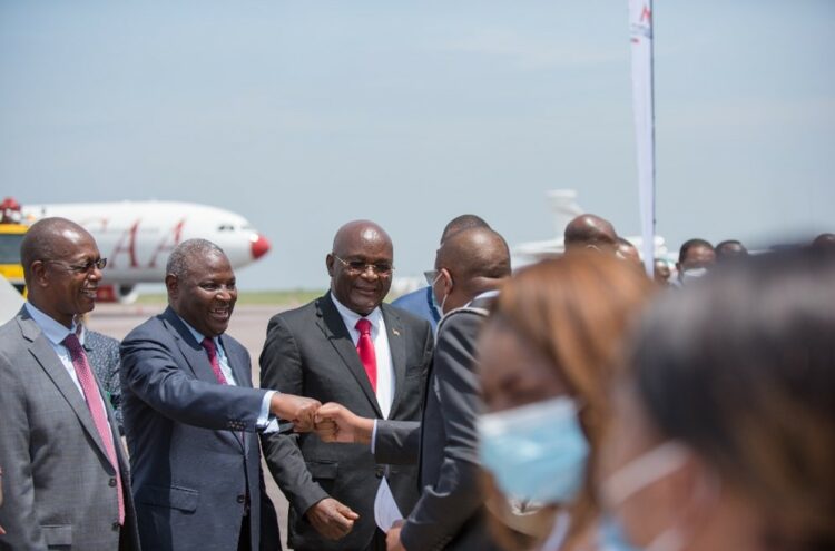 The Vice-Prime Minister of DRC officially launches the Kenya-DRC Trade Mission in Kinshasa