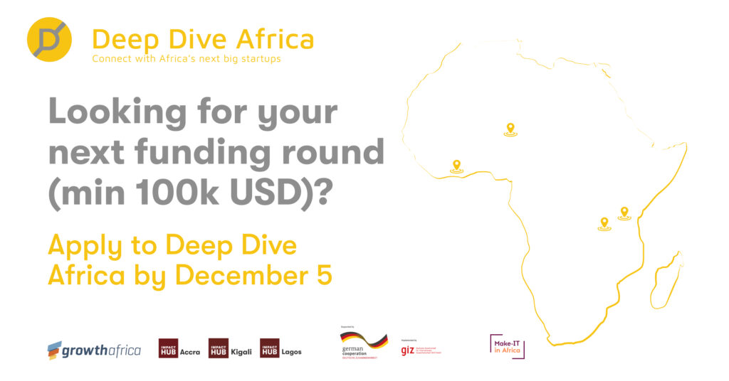 Deep Dive Africa is back: bringing together investors and startups