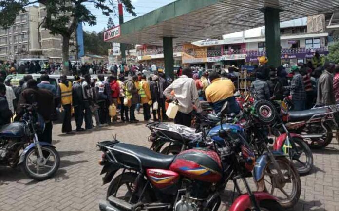 fuel shortage in Kenya