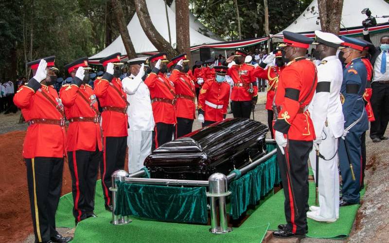 Kibaki's funeral