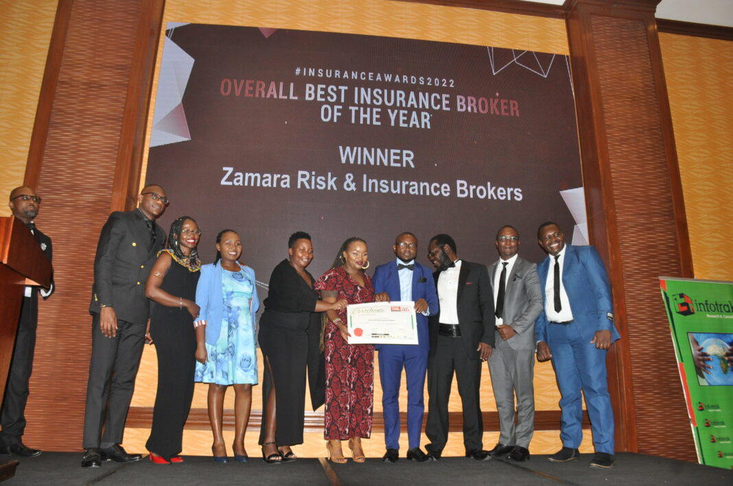 Zamara Feted as the Overall Best Insurance Broker of the Year - Bizna Kenya