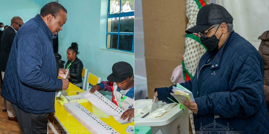 Uhuru votes in Sh. 26,000 jacket