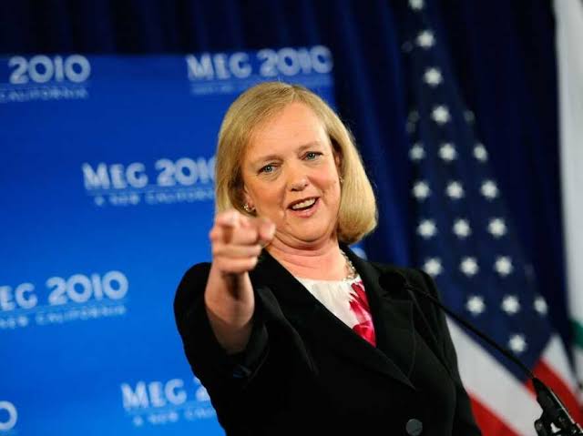 New US Ambassador Meg Whitman arrives in Nairobi. She's worth Sh. 392 billion