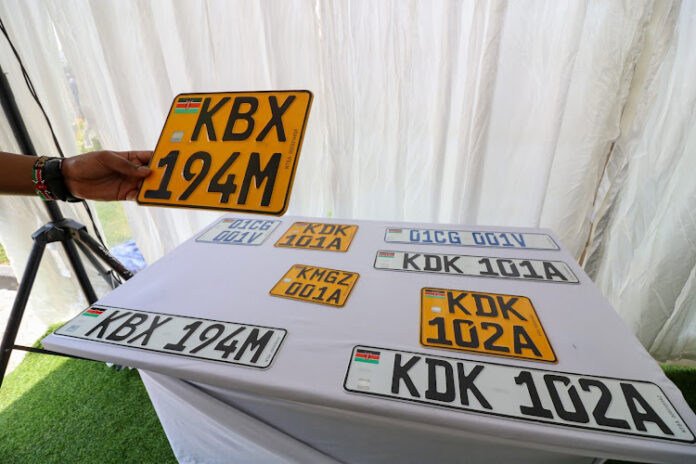 new number plates