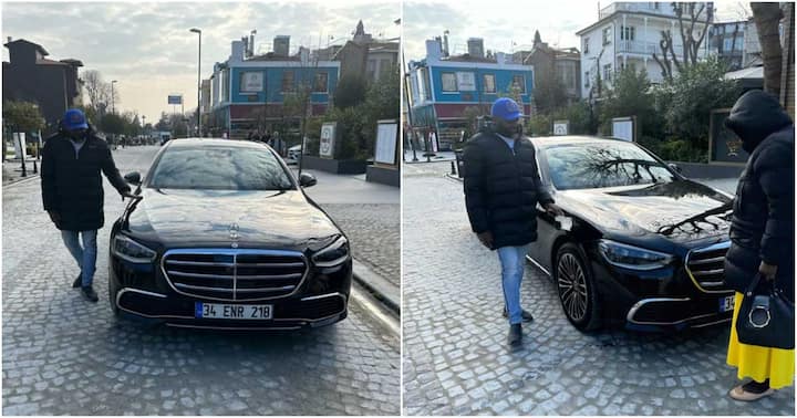 Realtor Mwenda Thuranira buys mom Sh. 12mn Mercedes S600 Xmas gift