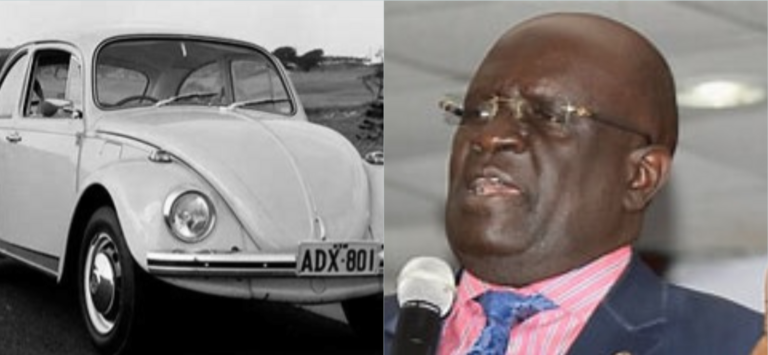 Day late Prof. Magoha’s Volkswagen Beetle was stolen in Nigeria