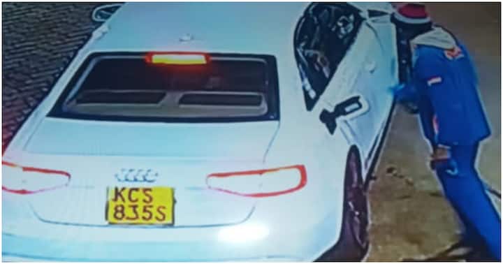 Audi, Land Rover Discovery drivers stealing fuel from petrol stations