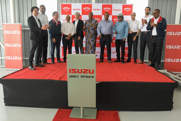 ISUZU East Africa launches the expanded Heavy Commercial vehicle facility and vehicle inspection centre