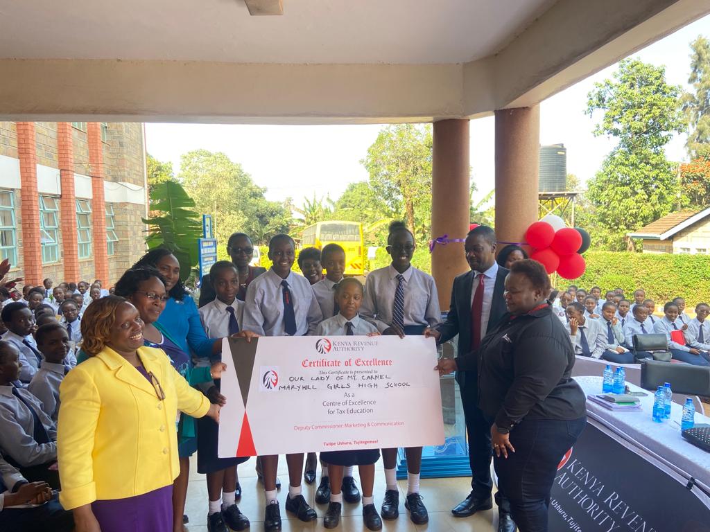 KRA Launches Tax Club at Mary Hill Girls in Celebration of International Women's Day - Bizna Kenya