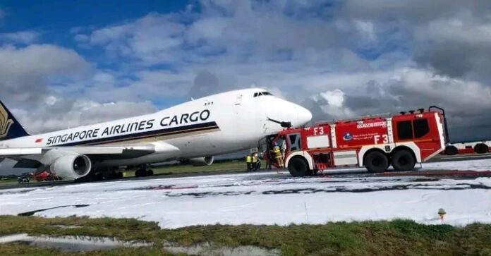 Singapore Airlines JKIA Runway