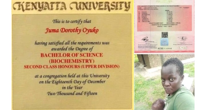 Woman who scored A, got Biochemistry degree cries for help after 8yrs jobless