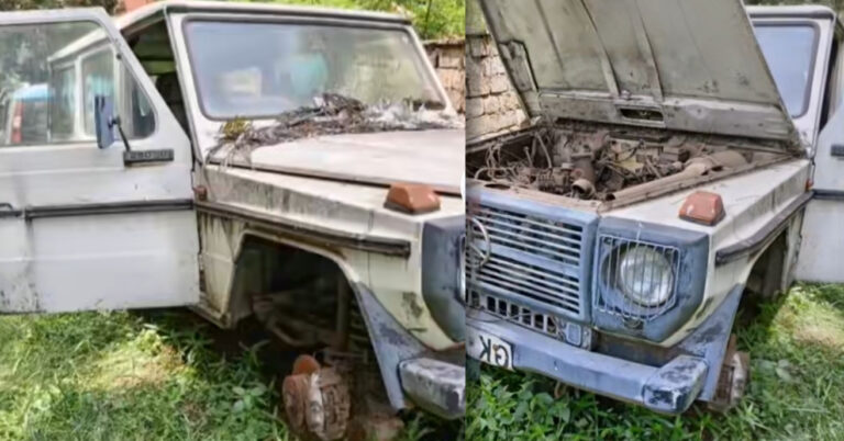 Junk 1994 Mercedes Benz 290GD that sold at over Sh. 2.5mn in Kabete