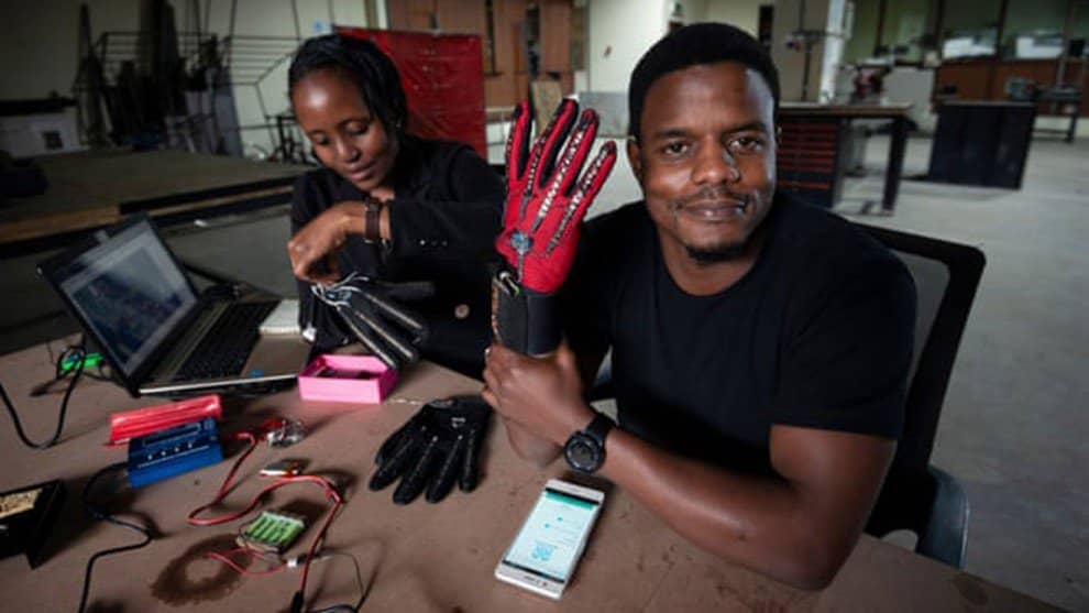 Roy Allela: Meet the Kenyan Behind a Smart-Glove that Translates Sign Language Into Speech