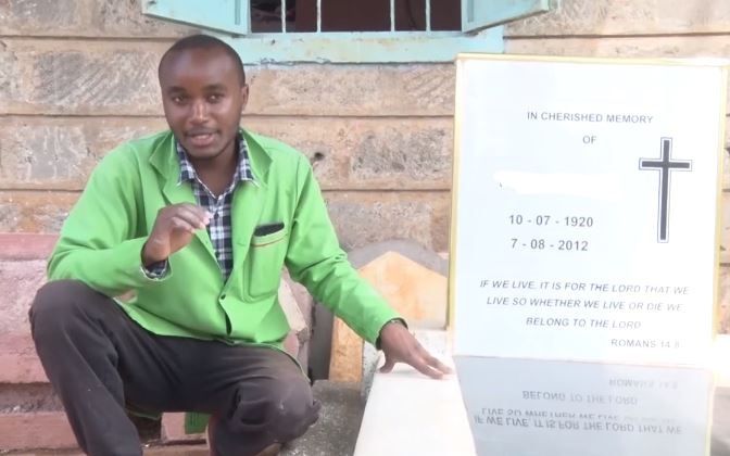 Charles Karanja: Kiambu Man Making Millions From Decorating Graves