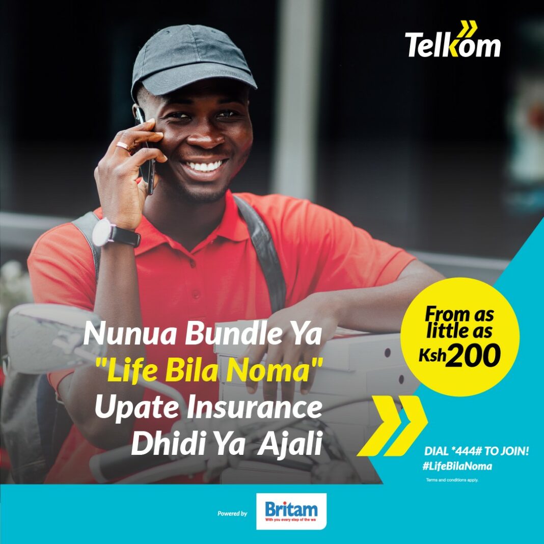 Life Bila Noma Bundle by Telkom in Partnership with Britam explained - Bizna Kenya