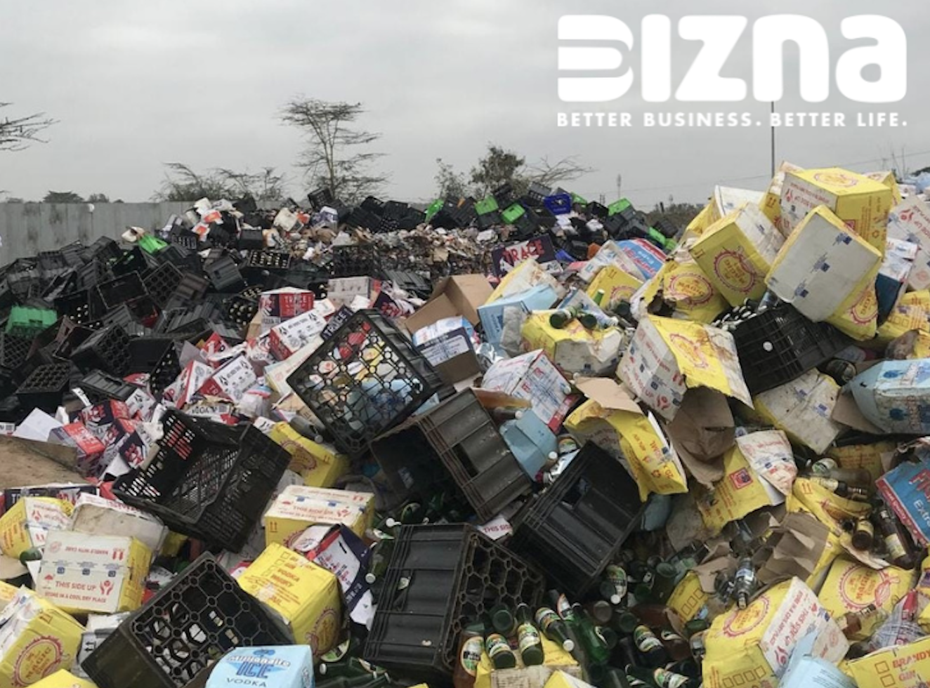 KRA destroys illicit goods worth 500 million - Bizna Kenya I Picture Courtesy