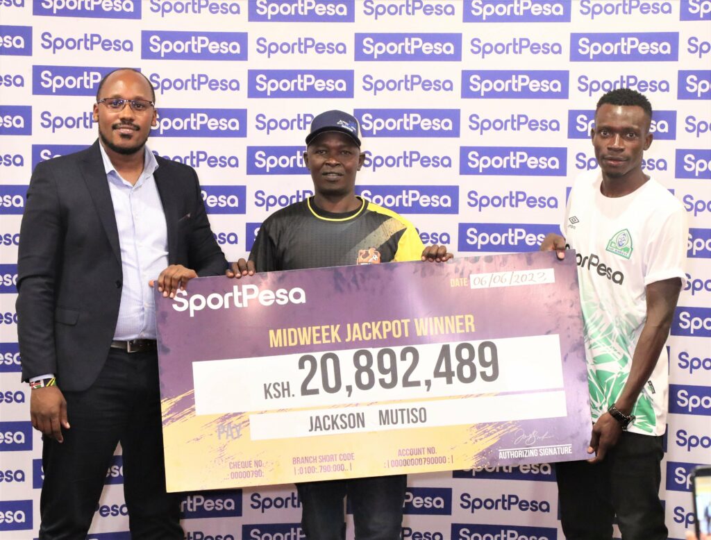 Man returns to plant operator job after winning Sh. 20 million Sportpesa jackpot
