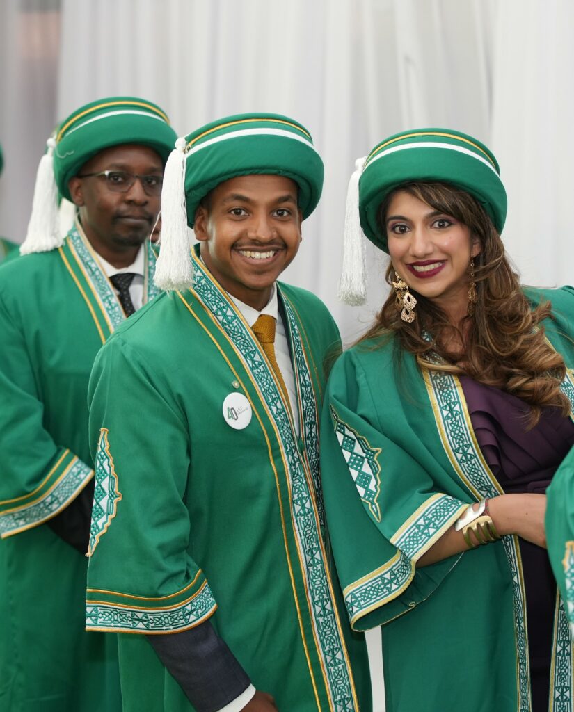 Aga Khan University graduants during the 2023 Global Convocation - Bizna Kenya