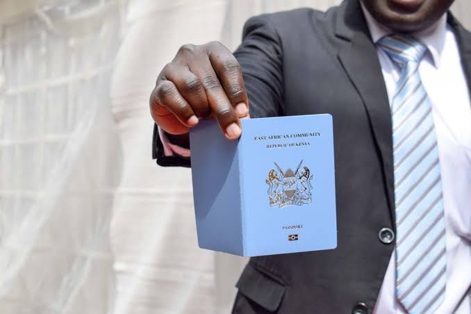 Types of Kenyan passports and their application fees