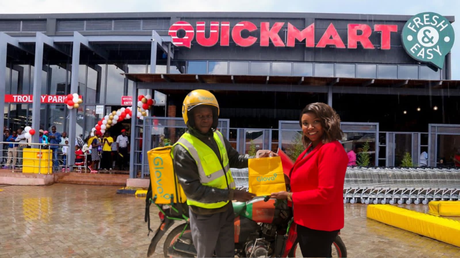 Glovo and Quickmart
