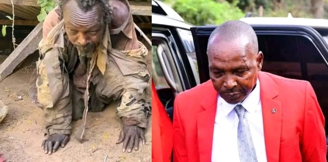 Man who lived in cave dies weeks after Kenyans gifted him new house