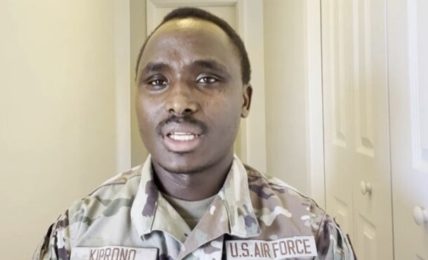 Benard Kiprono: From selling Mitumba to winning green card, joining US Air Force