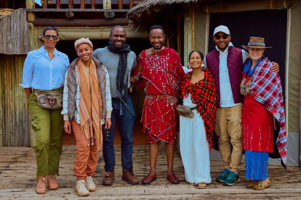 Mara Napa Camp hosts American-born African Superstars at Maasai Mara
