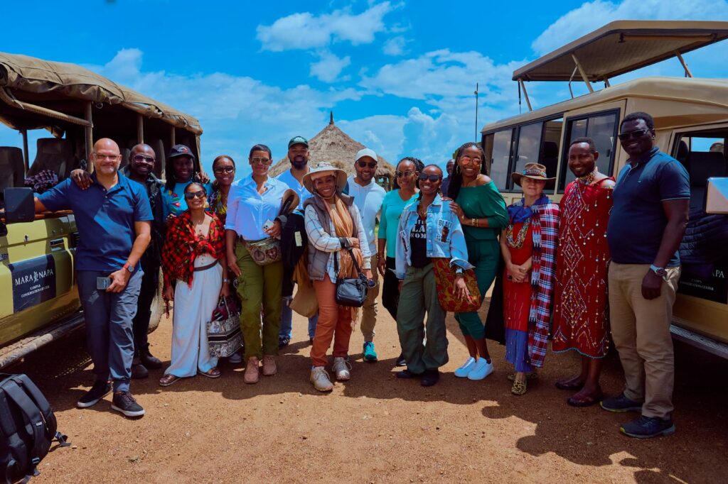 Mara Napa Camp hosts American-born African Superstars at Maasai Mara