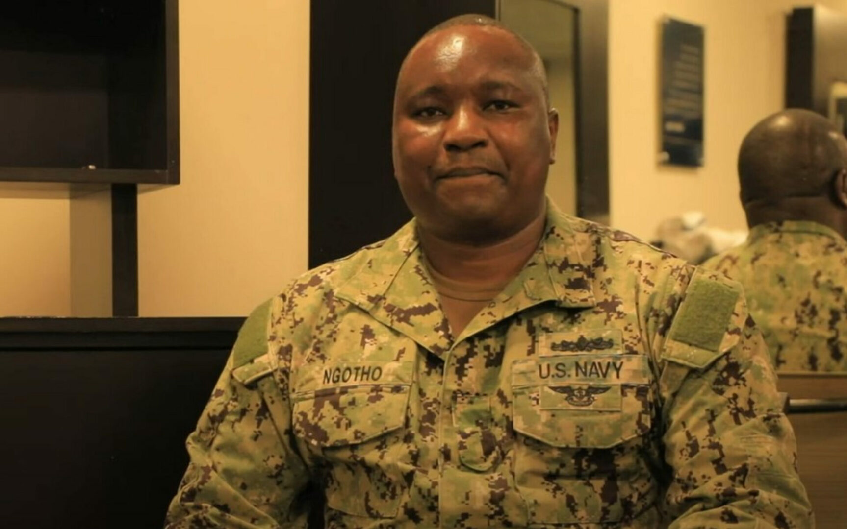 Kenyan engineer who washed dishes as first US job, now serving in US Navy