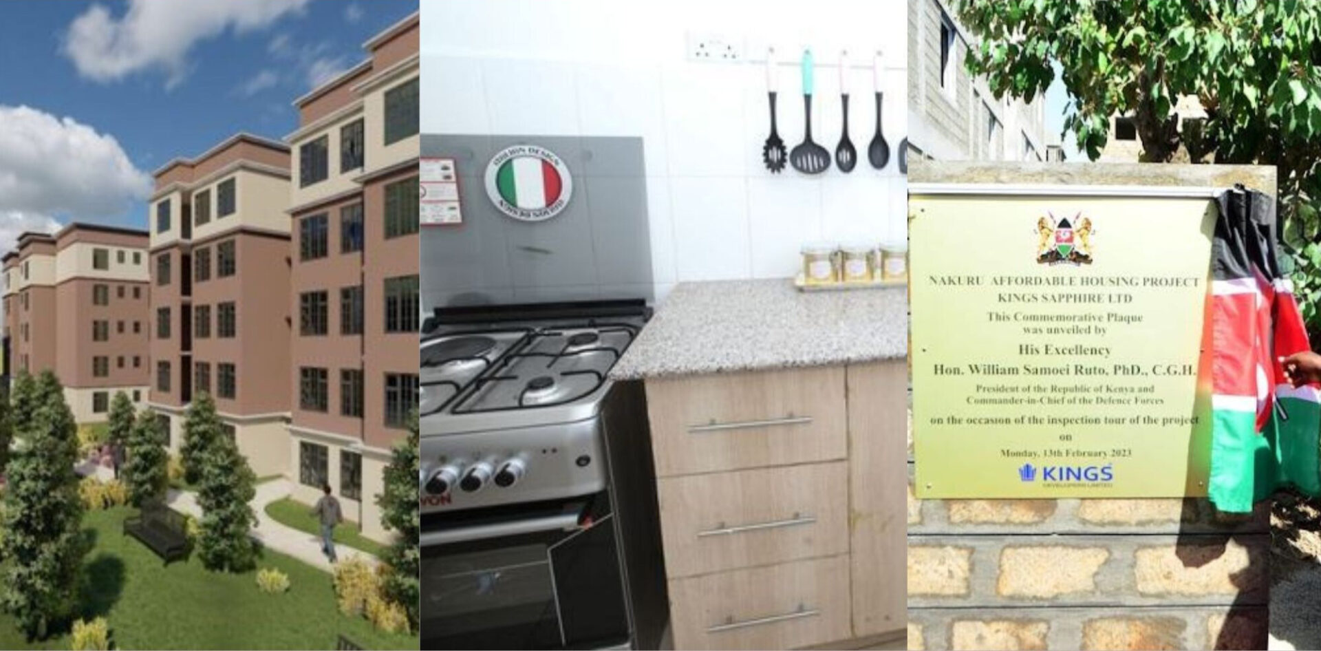 Government invites Kenyans to buy Sh. 4.5mn "affordable" houses in Nakuru