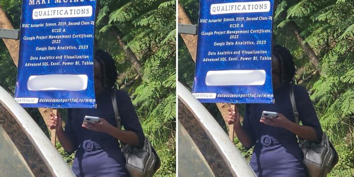 Mary Muiru: Graduate who scored A in KCSE begs for help after unsuccessful job search