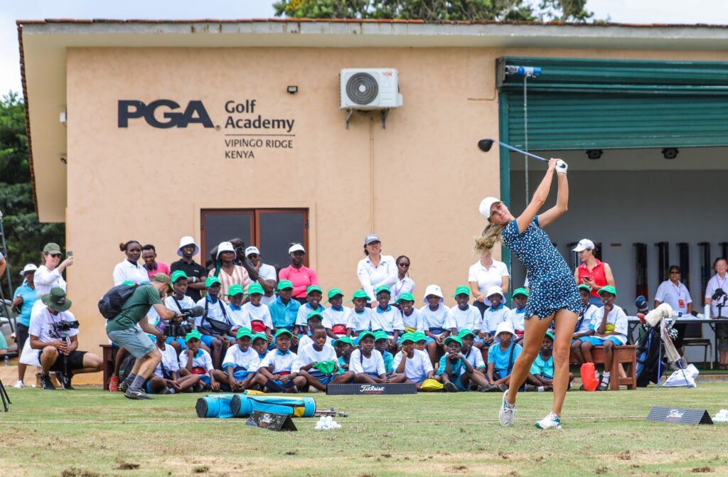 Safaricom champions for aspiring female, junior golfers at Magical Kenya Ladies Open