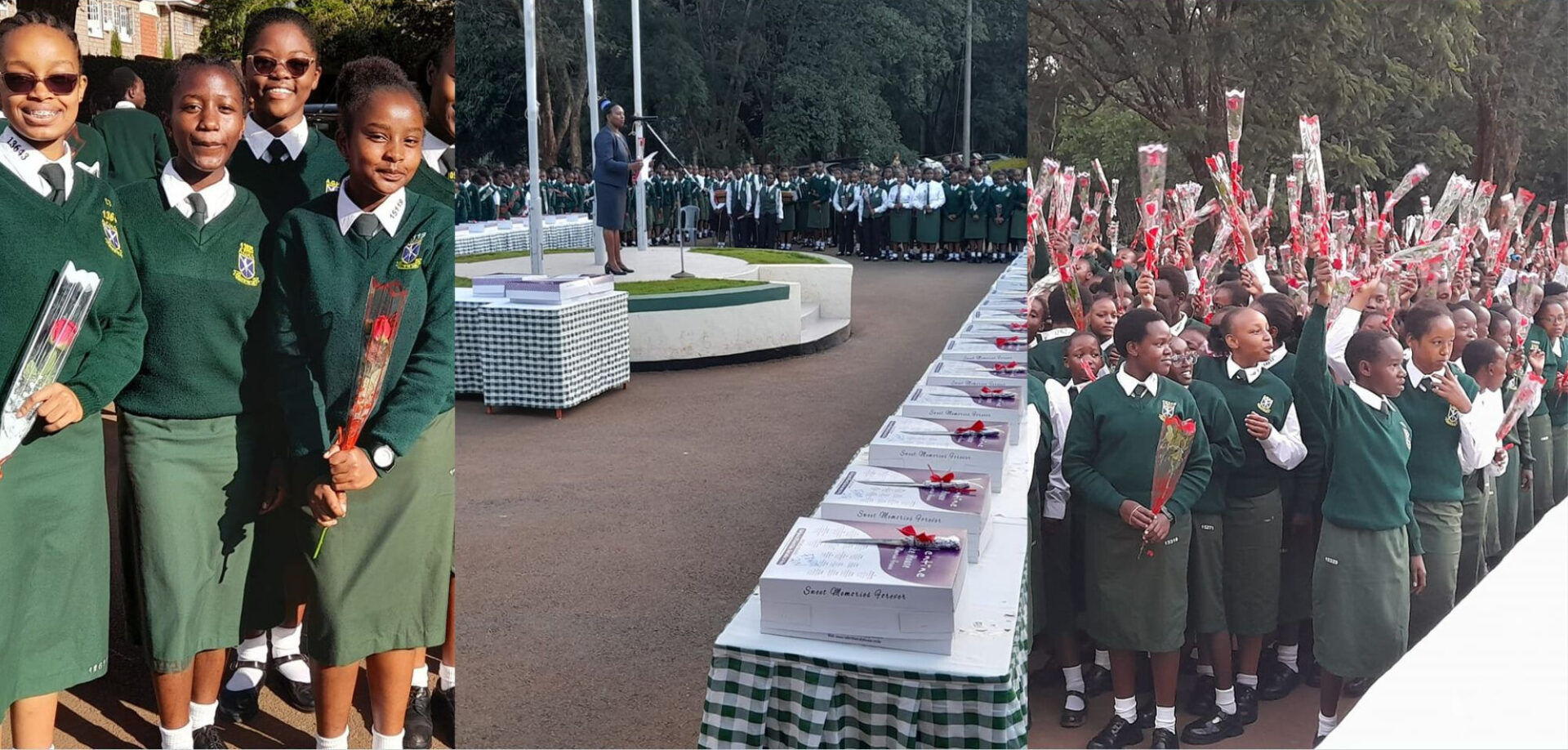 Alliance Girls parents gift all students, teachers Valentines flowers, cakes 1 Alliance Girls parents gift all students, teachers Valentines flowers, cakes