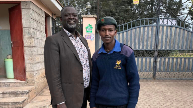 Businessman who got same KCSE grade as security guard offers to educate him